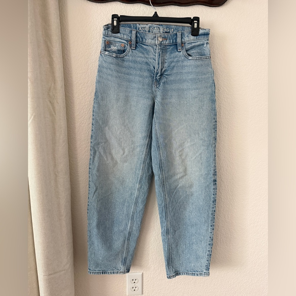 AE Stretch Barrel Jean - Light Wash - Picture 2 of 4